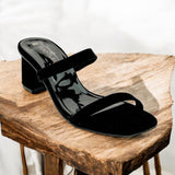 CASUAL BOX HEEL