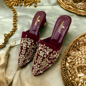 BRIDAL EMBROIDERY HEEL