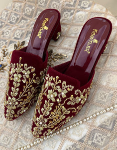 BRIDAL EMBROIDERY HEEL