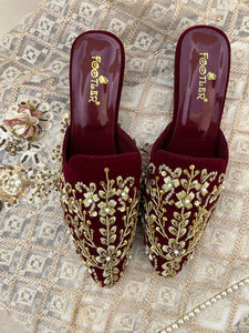BRIDAL EMBROIDERY HEEL