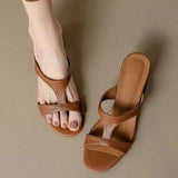 OPEN TOE HEEL