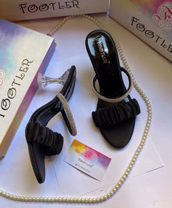 FRILL KITTEN HEEL